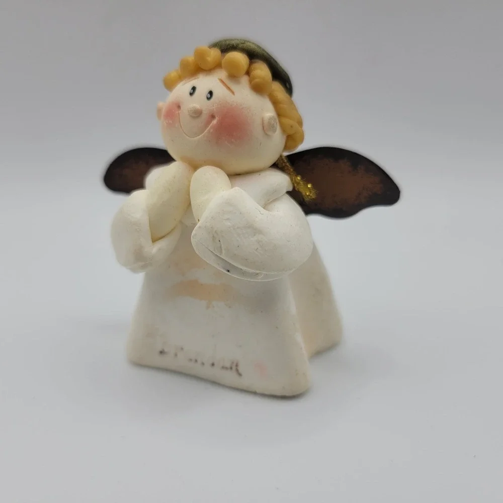 Small Nativity Shepherd‎ Angel Lamb Figurines Christmas Decor Set Replacement Pc